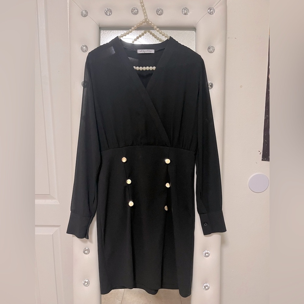 🖤 Lily & Rose Stylish black dress 🖤